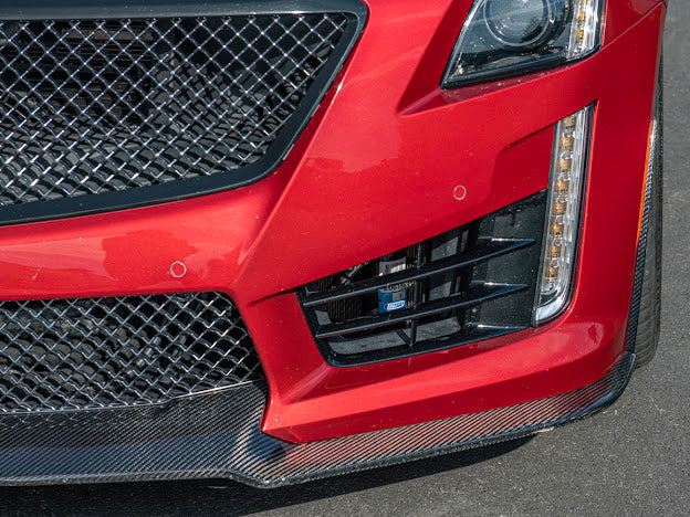 2016-2019 CTS-V3  | FRONT LIP SPLITTER GROUND EFFECTS AND WHEEL ARCHES - CARBON FIBER